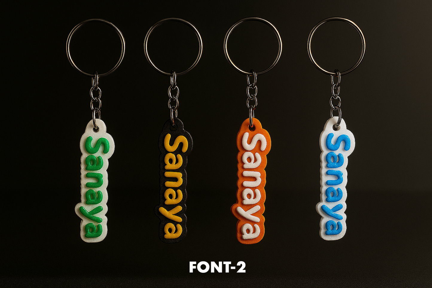 Customized Name Keychain