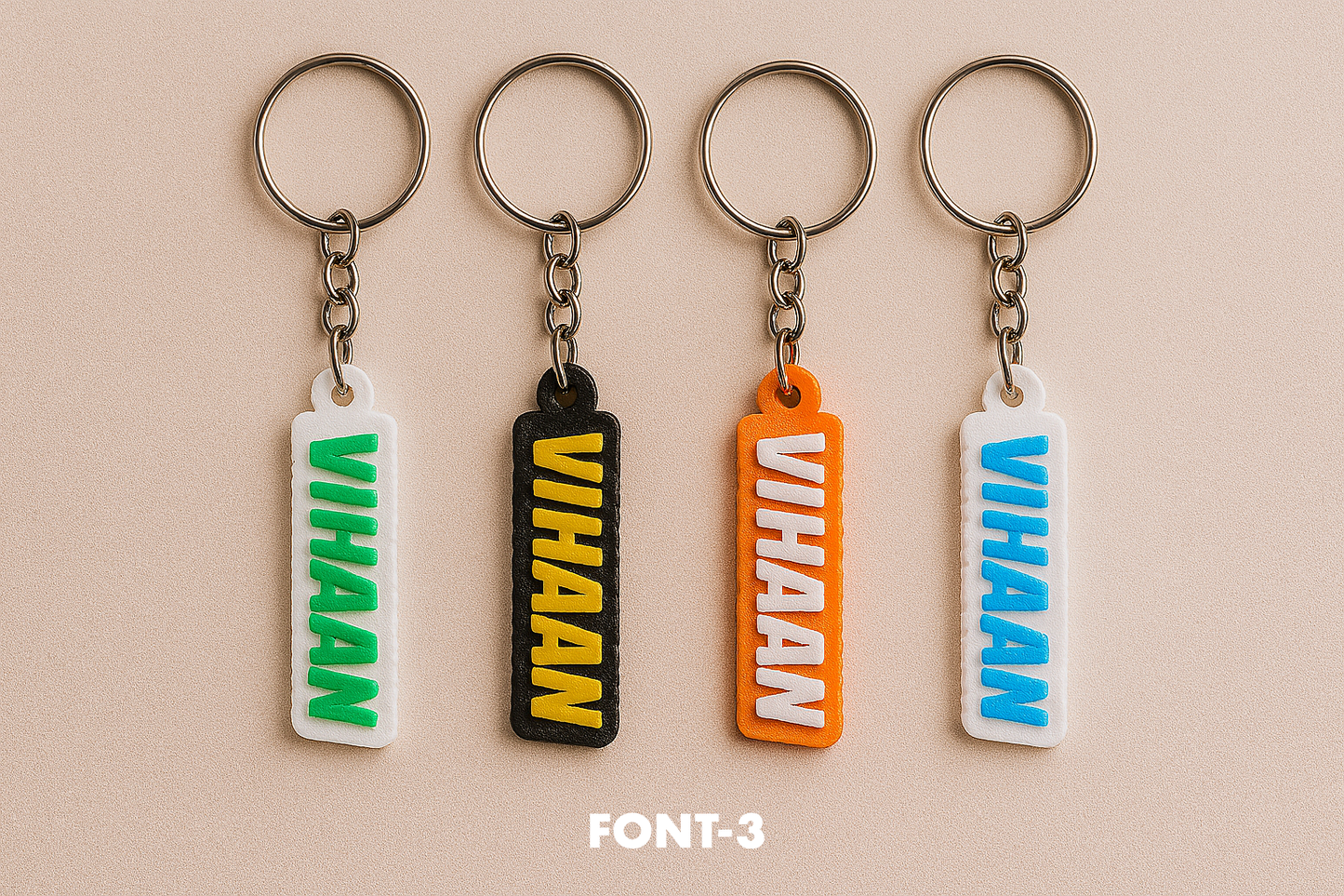 Customized Name Keychain