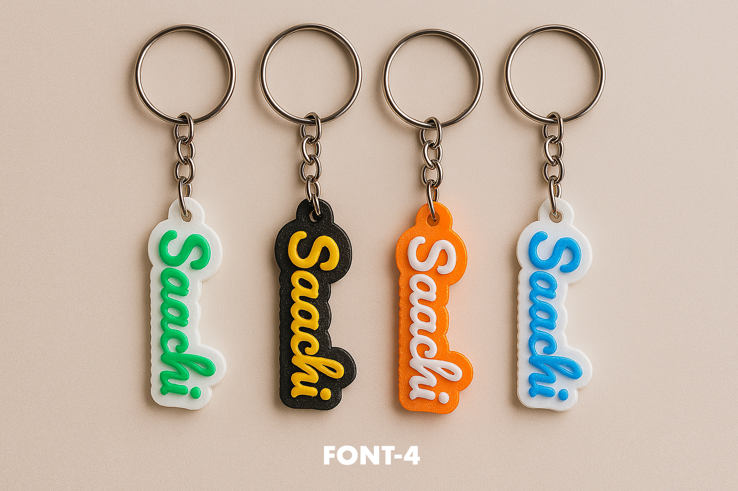 Customized Name Keychain