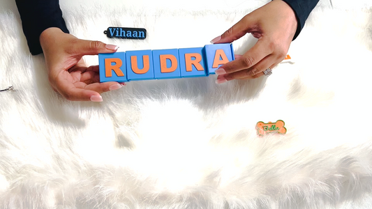 Kids Interlocking Name Blocks