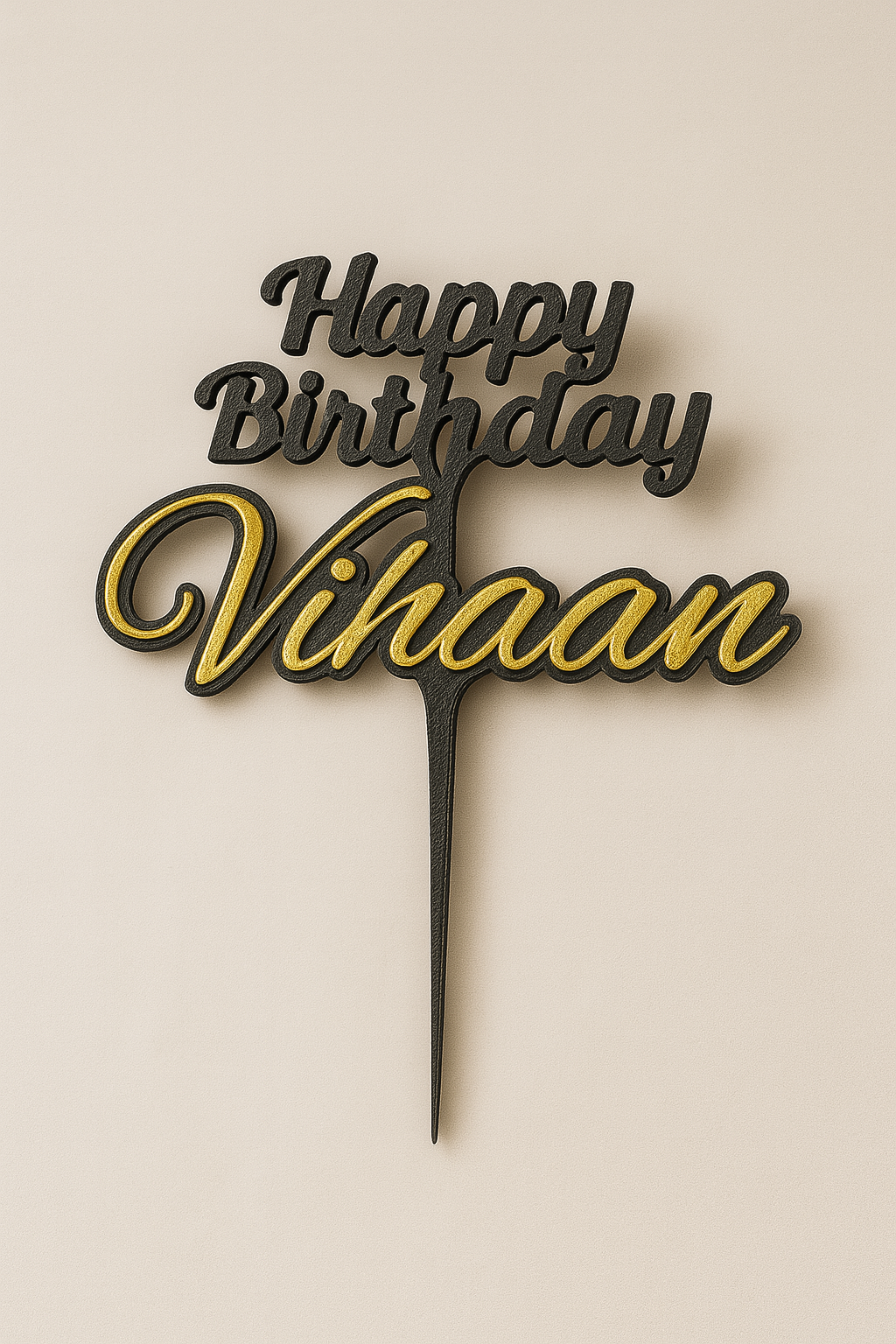Custom Birthday Cake Topper
