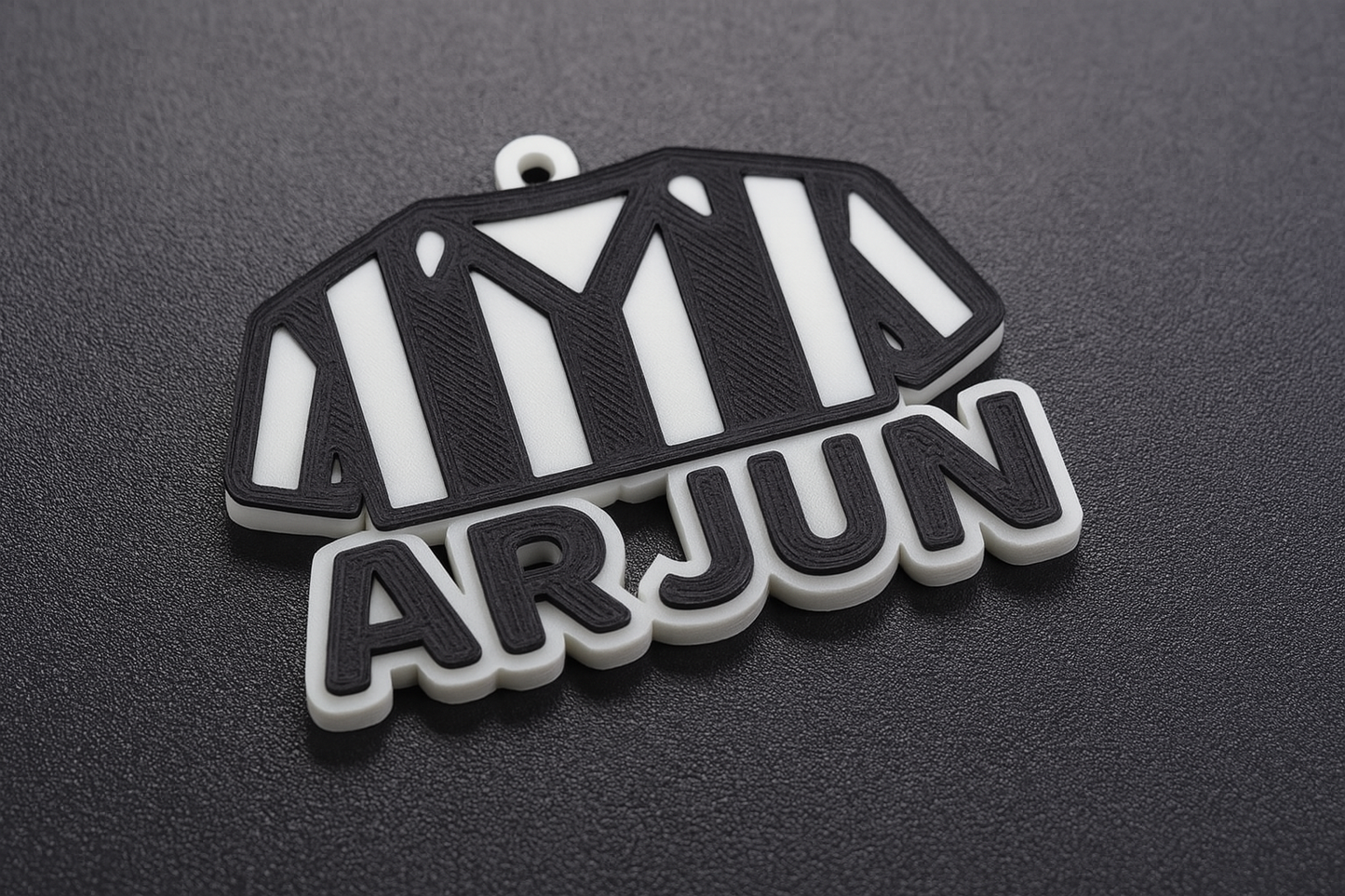 Football Themed Name Tags & Keychains – Personalized 3D Printed PLA Plastic