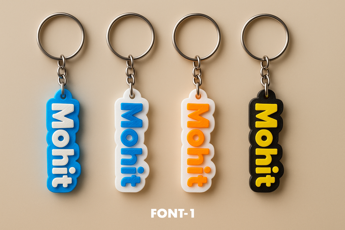 Customized Name Keychain