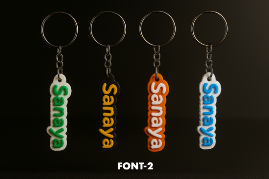 Customized Name Keychain